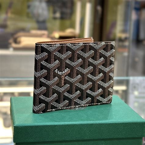 goyard bifold mens wallet|goyard zipper wallet.